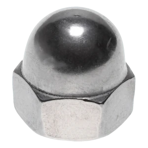 Dado cieco M10 acciaio inossidabile A2 DIN 1587