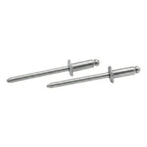 Rivetto a strappo in acciaio inossidabile 4x10 mm A2 scanalato DIN 7337