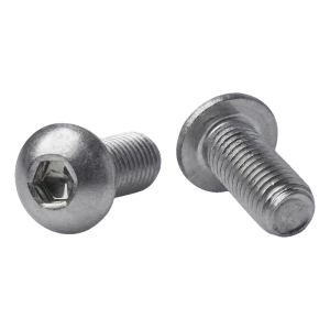 Vite a testa bombata M8x20 A2 inox ISO 7380 – sede esagonale