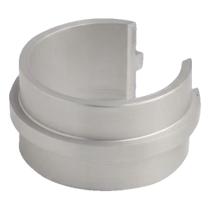 Raccordo balaustra Kozza per corrimano alluminio tondo fi 40 mm 180°