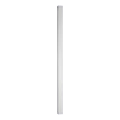 Kozza KB5000 – parapetto francese completo in alluminio H1100 mm, vetro 16–17,52 mm, anodizzato opaco 000-851 (2)