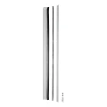 Kozza KB5000 – balcone francese completo in alluminio H1100 mm, sistema piano, anodizzazione opaca 000-850 (3)