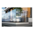Kozza KE 105 – profilo in alluminio tipo L per balaustre completamente vetrate 5000 mm 000-871 (6)