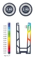 Kozza KF 1000 – profilo in alluminio a U per balaustre completamente in vetro 5000 mm con drenaggio 000-878 (6)