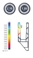 Kozza KE 120 – profilo a U per parapetti completamente in vetro 5000 mm, fissaggio laterale 000-877 (5)
