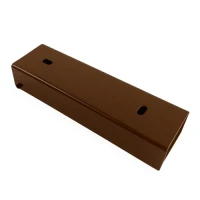 Staffa a C di collegamento per zoccolo 200x55 marrone