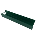 Profilo a U connettore supporto per zoccolatura 250x50 Verde GPV-700-38 (2)