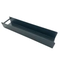 Profilo a U connettore supporto per zoccolatura 250x50 Antracite Grafite GPV-700-36 (2)