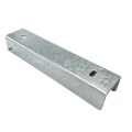 Profilo a U connettore supporto per zoccolatura 250x50 Zincato GPV-700-39 (1)