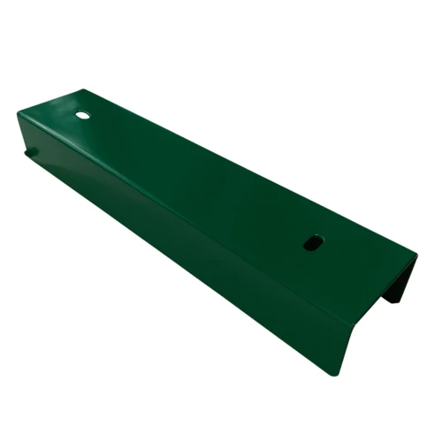 Profilo a U connettore supporto per zoccolatura 250x55 Verde GPV-700-43 (1)