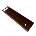 Profilo a U connettore supporto per zoccolatura 250x55 Marrone GPV-700-45 (2)
