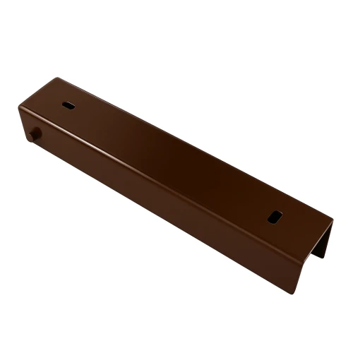 Profilo a C di collegamento per muretto 300x55 marrone GPV-700-50 (1)