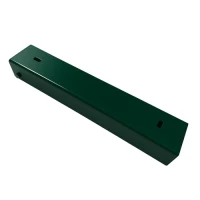 Profilato a C collegamento supporto per basamento 300x55 verde