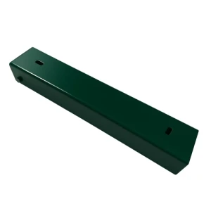 Profilato a C collegamento supporto per basamento 300x55 verde