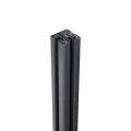 Montante angolare ringhiera 45x45x1283mm vetro 8,72mm grigio scuro Kozza KR7500 000-890 (5)