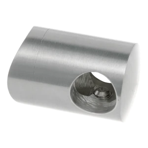 PSG staffa passante per ringhiera per barra Ø 14 mm – tubo 42,4 mm AISI 304 satinato