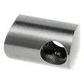 PSG supporto passante per asta fi 12 mm – fissaggio a tubo 42,4 mm, AISI 304 lucido 000-901 (1)