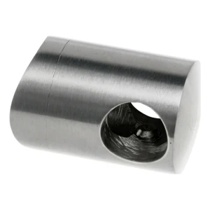 PSG supporto passante per asta fi 12 mm – fissaggio a tubo 42,4 mm, AISI 304 lucido