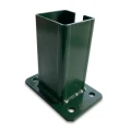 Base per palo di recinzione 80x80 mm 8 mm verde 000-787 (1)