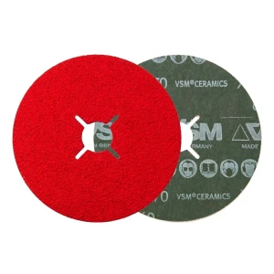 PFERD Disco abrasivo in fibra ceramica XF870 125 mm P60 – confezione da 50 pz.