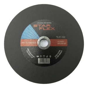 Starflex – disco da taglio per acciaio e INOX 300×3,0 mm foro 32 mm tipo 41