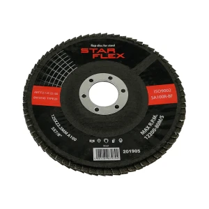 Starflex disco lamellare T29 125 mm per acciaio – grana 100
