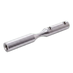 PSG supporto curvato per cavo di parapetto Ø 4–6 mm – acciaio inossidabile AISI 304, satinato