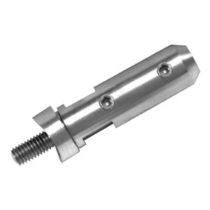 PSG staffa di partenza per cavo fi 6 mm per tubo 42,4 mm – acciaio inossidabile AISI 304 satinato