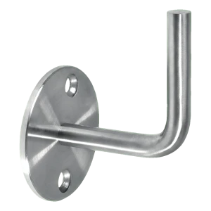 Staffa murale per corrimano da saldare fi 70/12 mm – acciaio inossidabile AISI 304 satinato