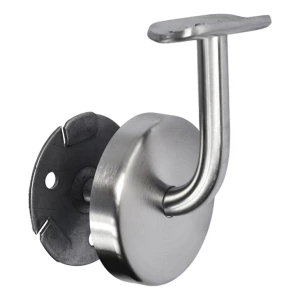 Staffa a parete per corrimano balaustra fi 42,4 mm in acciaio inox AISI 304 – satinato