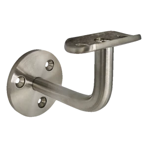Supporto a parete per corrimano balaustra Ø 60 mm – acciaio inossidabile AISI 304 satinato, sistema 42,4 mm