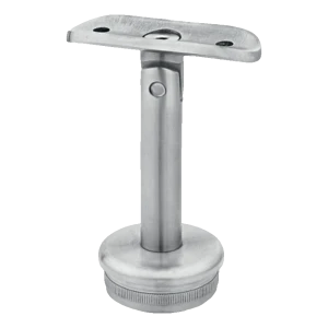 Supporto corrimano snodato a infilare 42,4 mm – acciaio inossidabile AISI 304 satinato