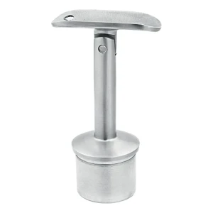 Supporto corrimano snodato incollato 42,4 mm – acciaio inossidabile AISI 304 lucido