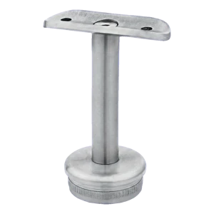 PSG Supporto corrimano balaustra da infilare fi 14 mm – acciaio inossidabile AISI 304 satinato, sistema 42,4 mm