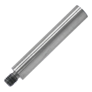 Barra di supporto corrimano ø 12×75 mm con filettatura M8 – acciaio inox AISI 304 satinato