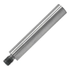Piantone di supporto corrimano ø 14×75 mm AISI 304 – filettatura M8/M6, satinato