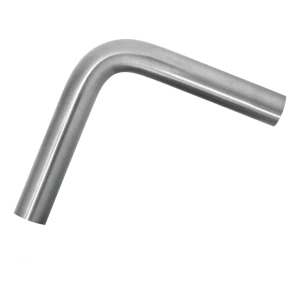 Staffa di supporto corrimano balaustra 90° Ø 14 mm 75×75 mm AISI 304 satinato