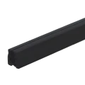 PSG Guarnizione per morsetto applicato su vetro 20–21,5 mm – profilo 24×24 mm, L=2500 mm 001-077 (1)