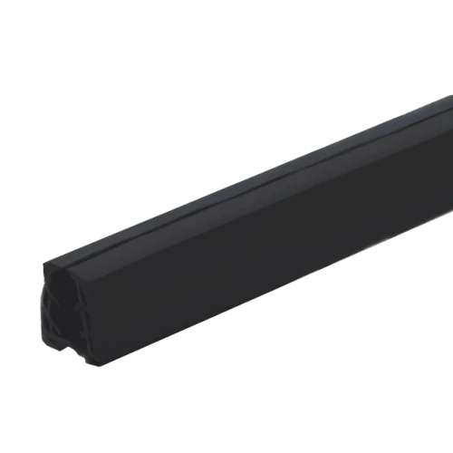 PSG Guarnizione per morsetto applicato su vetro 20–21,5 mm – profilo 24×24 mm, L=2500 mm 001-077 (1)