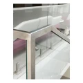 PSG Corrimano sovrapposto su vetro 40x40 mm AISI 304 satinato – 2500 mm 001-082 (4)