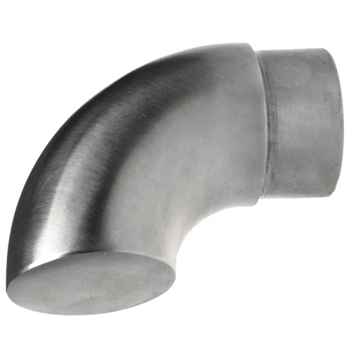 Gomito chiuso per corrimano tubo 42,4 mm – acciaio inossidabile AISI 304 satinato 001-102 (1)
