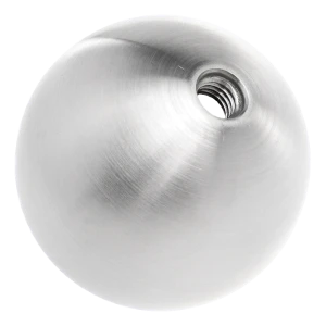 Sfera avvitabile vuota ø60 mm con filettatura M8 – acciaio inossidabile AISI 304 satinato