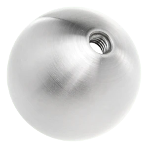 Sfera per balaustra avvitabile ø 80 mm acciaio inossidabile AISI 304 satinato M10
