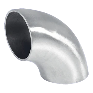 Gomito hamburgese per balaustra 90° da saldare 42,4×2 mm – acciaio inossidabile AISI 304 satinato