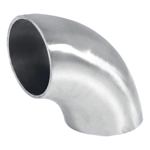 Gomito hamburghese per balaustra 90° da saldare 48,3×2 mm – acciaio AISI 304 satinato
