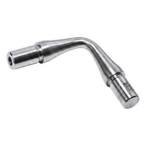 Gomito curvato per balaustra 90° per tubo fi 12x1,0 mm – acciaio inossidabile AISI 304 satinato