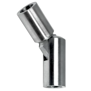 Postal – giunto articolato per balaustra 90°–180° per asta Ø 12 mm, AISI 304 satinato