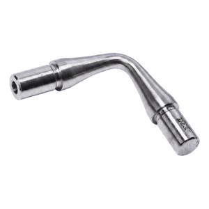 Curva piegata per balaustra 90° per tubo Ø 16x1,5 mm – acciaio AISI 304 satinato