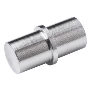 Connettore diritto per balaustra per tubo Ø 12 mm – acciaio inossidabile AISI 304 satinato