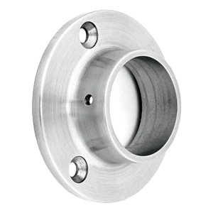 Flangia di montaggio per ringhiera per tubo 42,4 mm – acciaio inossidabile AISI 304 lucido
